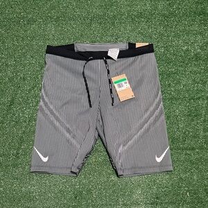 $90 Nike Men XL AeroSwift Men's Dri-FIT ADV Running 1/2-Length Tights FN3369-013